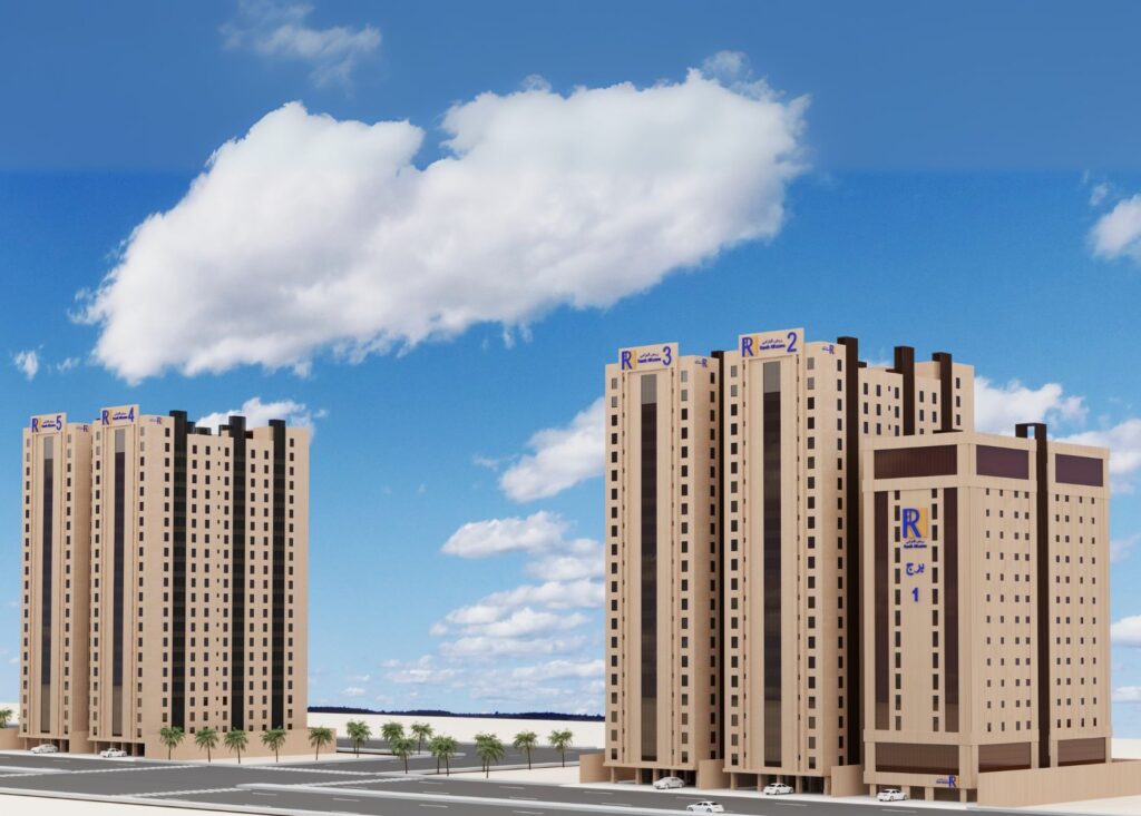 شقق سكنية للبيع - ابراج روض الخزامى